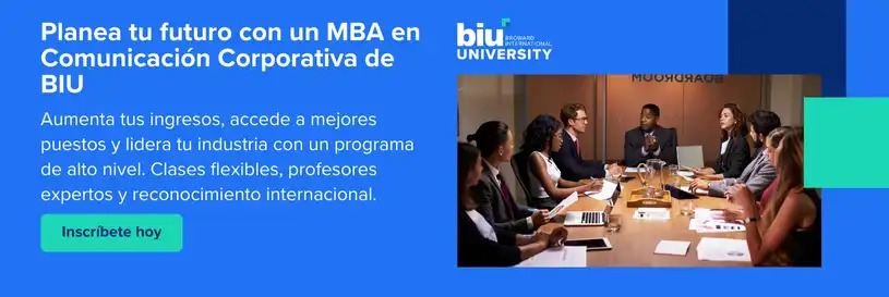 MBA en comunicación corporativa de BIU