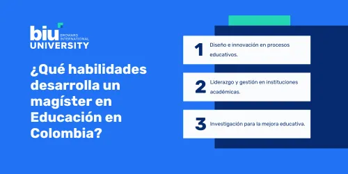 Habilidades de un magíster en Educación en Colombia
