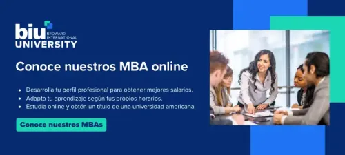 MBA online BIU - Desarrolla tu perfil profesional