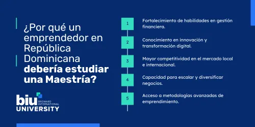 Razones para estudiar Maestría en República Dominicana